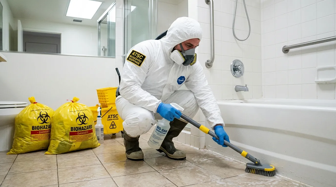 Decontamination equipment deployed for Blood Cleanup in McCordsville